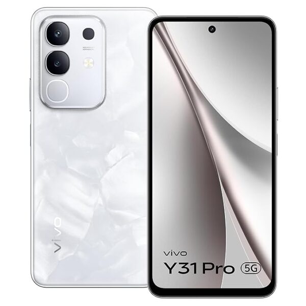 vivo Y31 Pro 5G (Dreamy White, 8GB RAM, 256GB Storage)